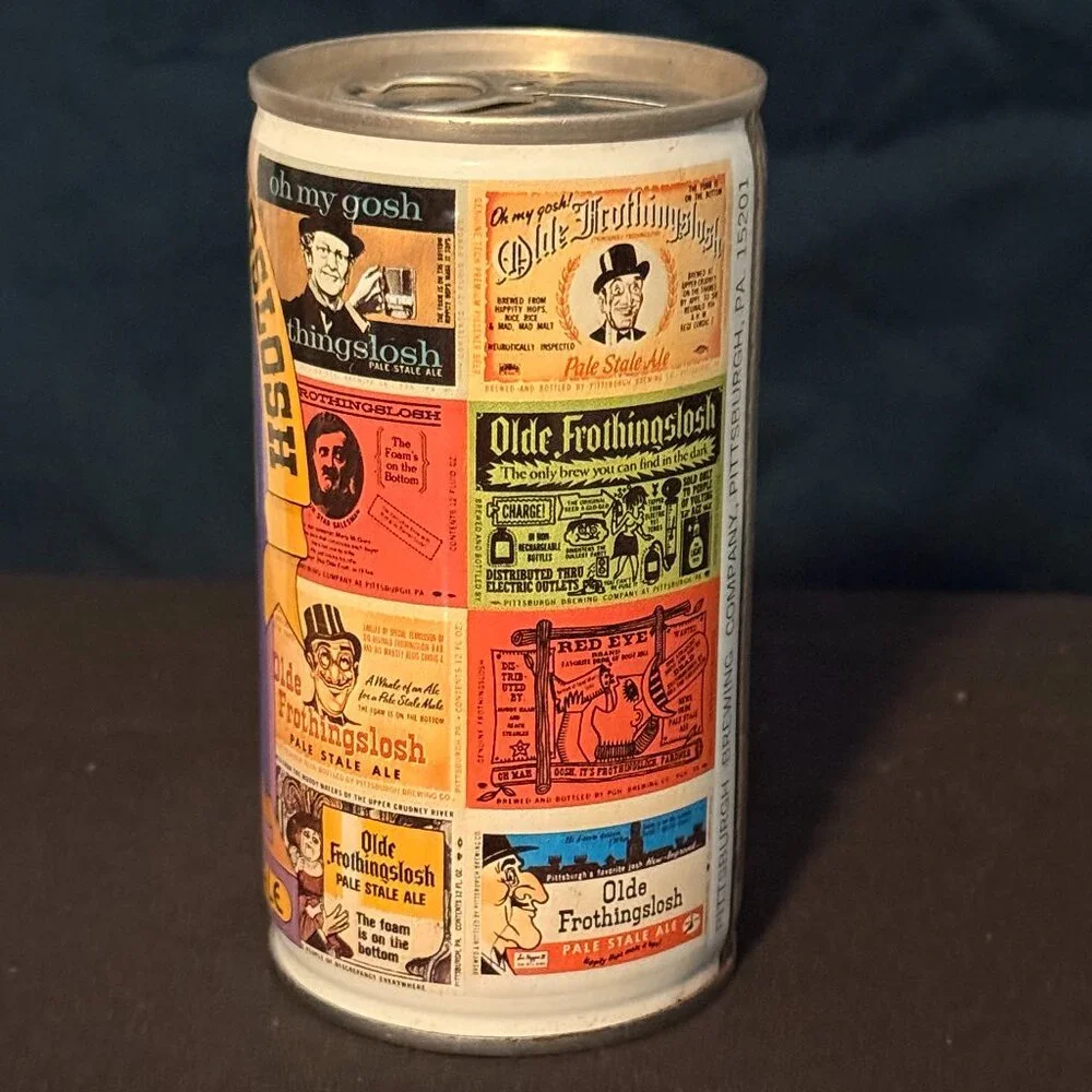 Olde Frothingslosh Pale Stale Ale vintage beer can